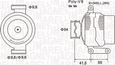 Magneti Marelli 063731856010 - Alternator furqanavto.az