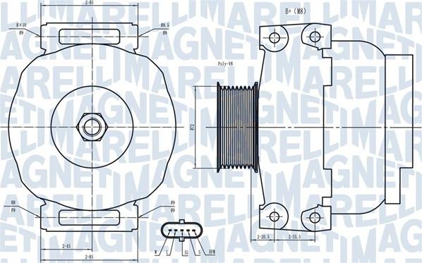 Magneti Marelli 063731851010 - Alternator furqanavto.az