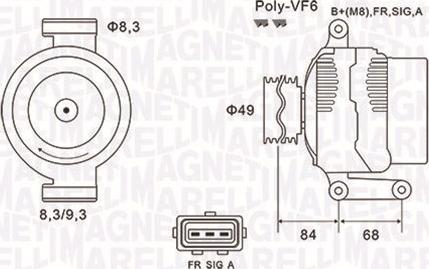 Magneti Marelli 063731864010 - Alternator furqanavto.az