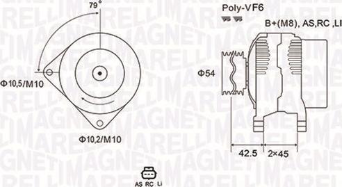 Magneti Marelli 063731865010 - Alternator furqanavto.az