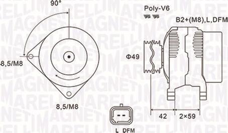 Magneti Marelli 063731863010 - Alternator furqanavto.az