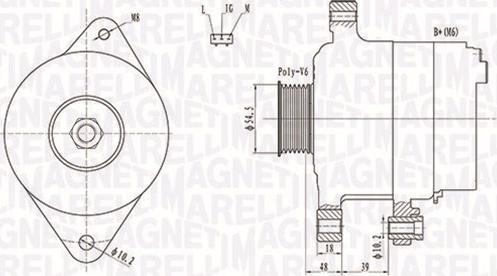 Magneti Marelli 063731809010 - Alternator furqanavto.az