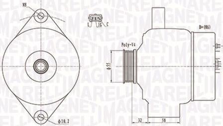 Magneti Marelli 063731803010 - Alternator furqanavto.az