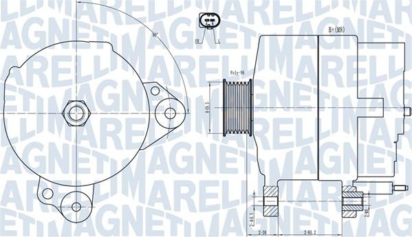 Magneti Marelli 063731817010 - Alternator furqanavto.az