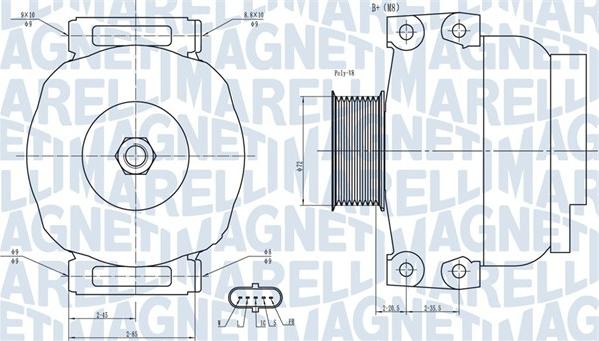 Magneti Marelli 063731880010 - Alternator furqanavto.az