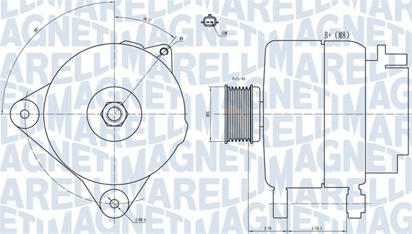 Magneti Marelli 063731887010 - Alternator furqanavto.az