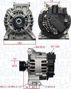 Magneti Marelli 063731875010 - Alternator furqanavto.az