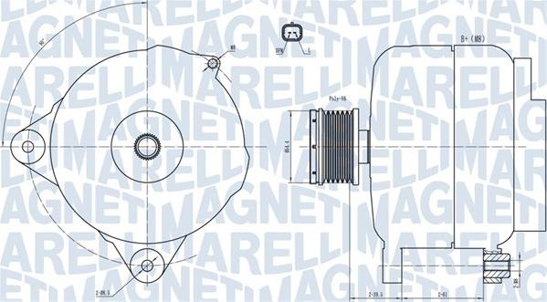 Magneti Marelli 063731876010 - Alternator furqanavto.az