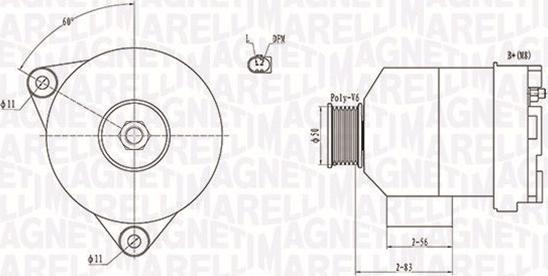 Magneti Marelli 063731872010 - Alternator furqanavto.az