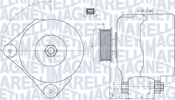 Magneti Marelli 063731228010 - Alternator furqanavto.az