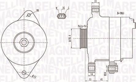 Magneti Marelli 063731793010 - Alternator furqanavto.az