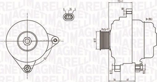 Magneti Marelli 063731792010 - Alternator furqanavto.az