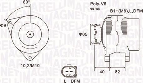 Magneti Marelli 063731746010 - Alternator furqanavto.az