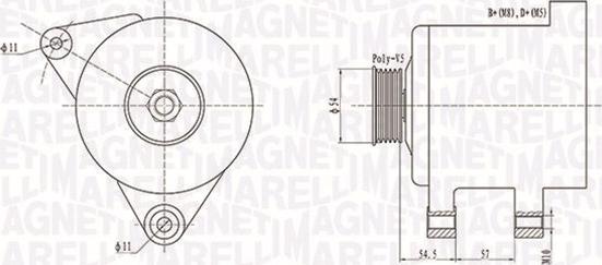 Magneti Marelli 063731747010 - Alternator furqanavto.az