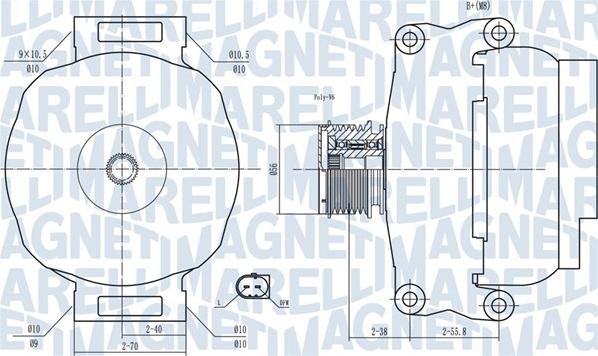 Magneti Marelli 063731769010 - Alternator furqanavto.az