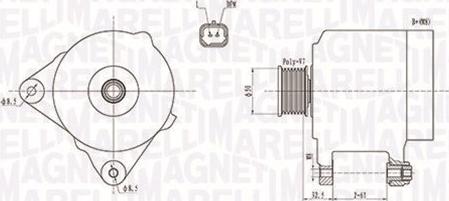 Magneti Marelli 063731768010 - Alternator furqanavto.az