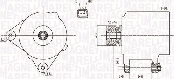 Magneti Marelli 063731762010 - Alternator furqanavto.az