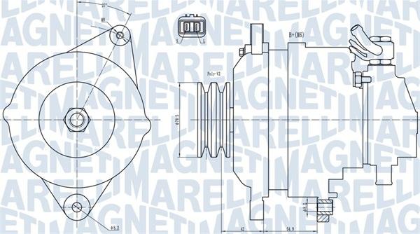 Magneti Marelli 063731717010 - Alternator furqanavto.az