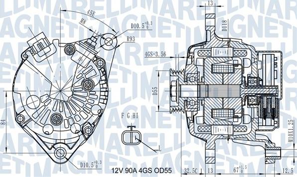 Magneti Marelli 063731725010 - Alternator furqanavto.az