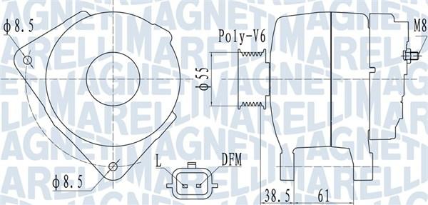 Magneti Marelli 063732098010 - Alternator furqanavto.az