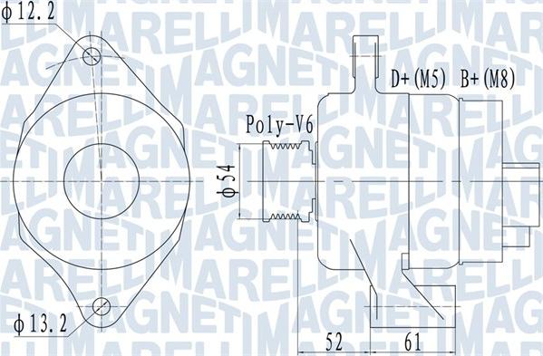 Magneti Marelli 063732049010 - Alternator furqanavto.az