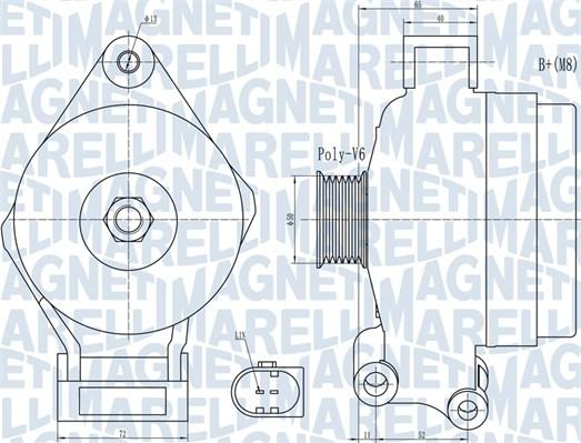 Magneti Marelli 063732044010 - Alternator furqanavto.az