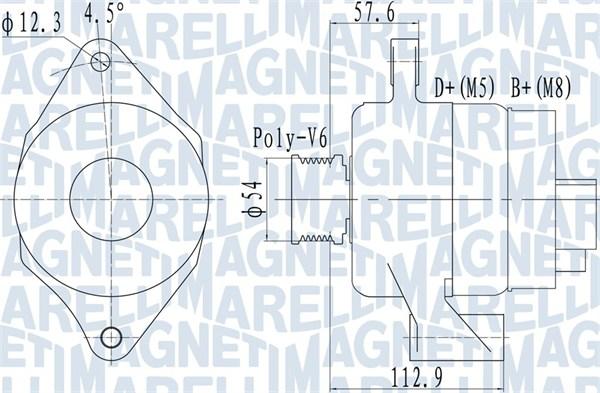 Magneti Marelli 063732050010 - Alternator furqanavto.az