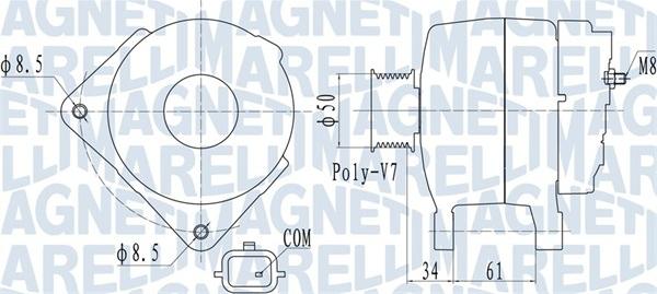 Magneti Marelli 063732057010 - Alternator furqanavto.az