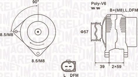 Magneti Marelli 063732002010 - Alternator furqanavto.az