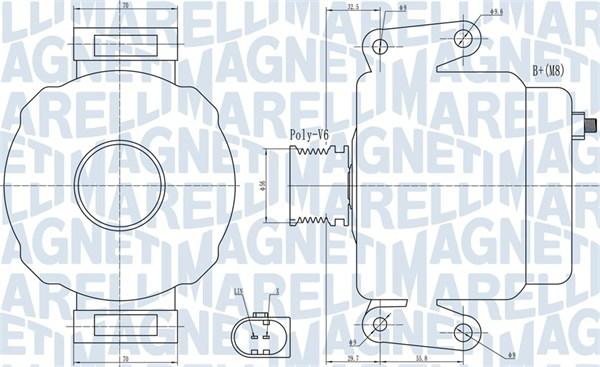 Magneti Marelli 063732007010 - Alternator furqanavto.az