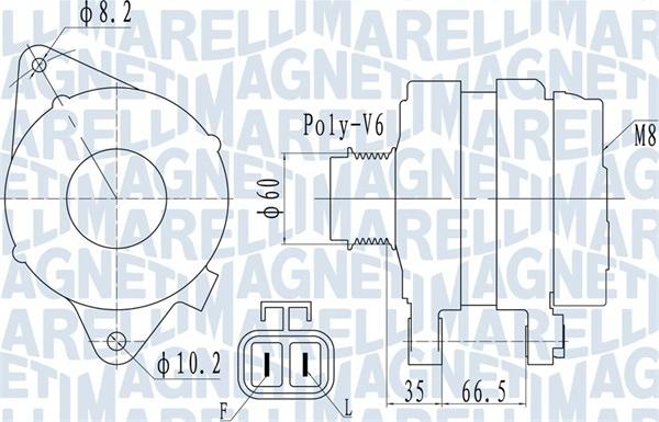 Magneti Marelli 063732010010 - Alternator furqanavto.az