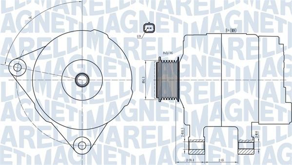 Magneti Marelli 063732033010 - Alternator furqanavto.az