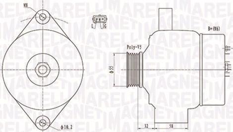 Magneti Marelli 063732026010 - Alternator furqanavto.az