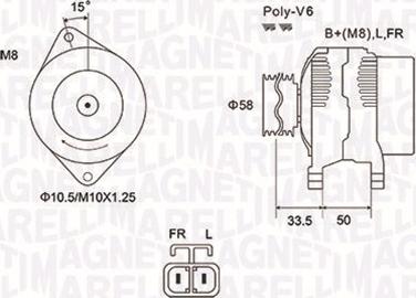 Magneti Marelli 063732020010 - Alternator furqanavto.az