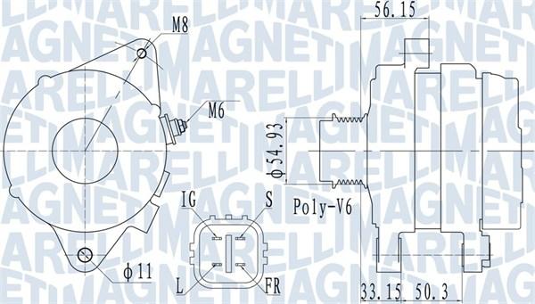 Magneti Marelli 063732027010 - Alternator furqanavto.az