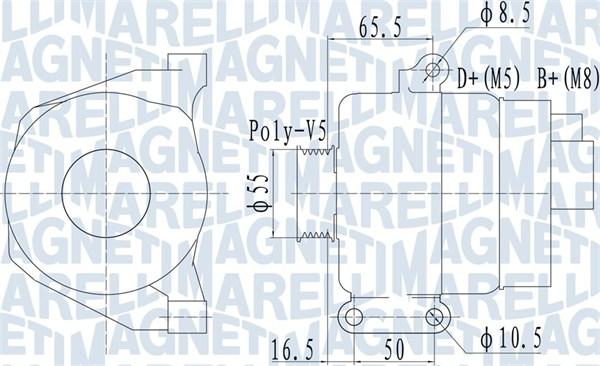 Magneti Marelli 063732070010 - Alternator furqanavto.az