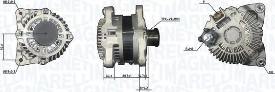 Magneti Marelli 063732186010 - Alternator furqanavto.az