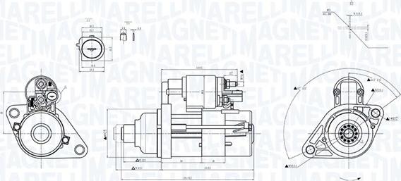 Magneti Marelli 063725634010 - Başlanğıc furqanavto.az