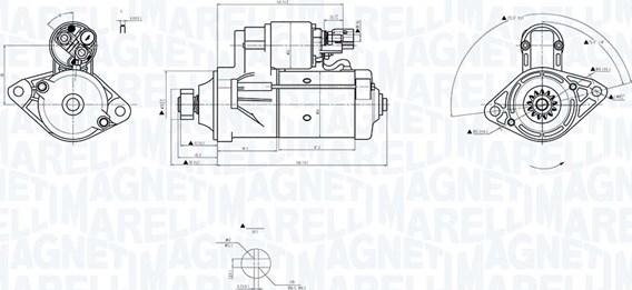 Magneti Marelli 063726156010 - Başlanğıc furqanavto.az