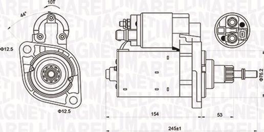 Magneti Marelli 063720619010 - Başlanğıc furqanavto.az