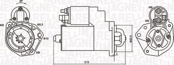 Magneti Marelli 063720880010 - Başlanğıc furqanavto.az