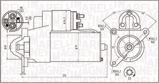 Magneti Marelli 063720373010 - Başlanğıc furqanavto.az