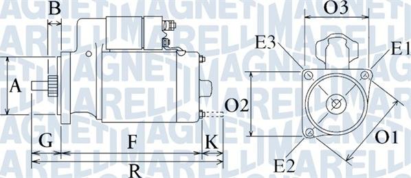 Magneti Marelli 063720294010 - Başlanğıc furqanavto.az