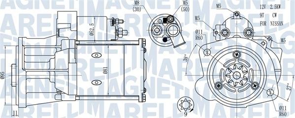 Magneti Marelli 063721491010 - Başlanğıc furqanavto.az