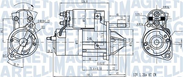 Magneti Marelli 063721492010 - Başlanğıc furqanavto.az