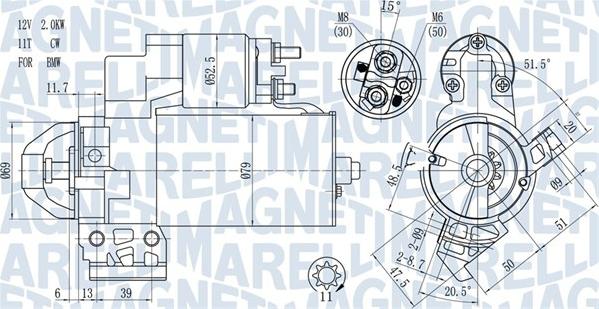 Magneti Marelli 063721466010 - Başlanğıc furqanavto.az