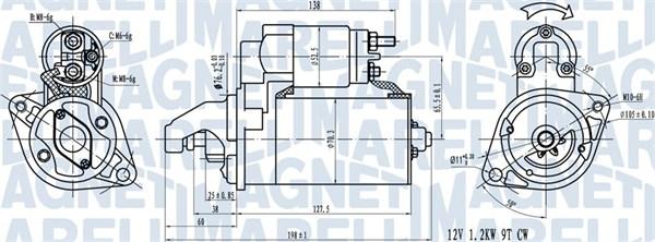 Magneti Marelli 063721413010 - Başlanğıc furqanavto.az