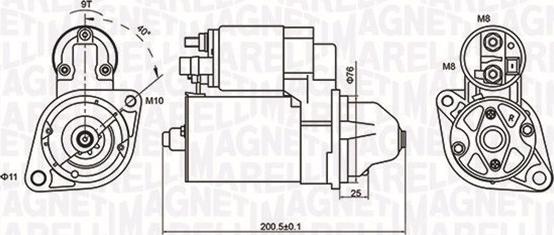 Magneti Marelli 063721412010 - Başlanğıc furqanavto.az