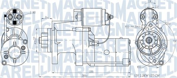 Magneti Marelli 063721439010 - Başlanğıc furqanavto.az