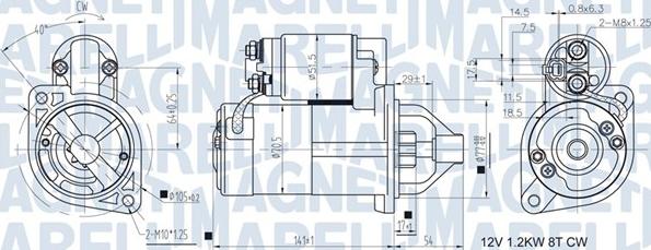 Magneti Marelli 063721433010 - Başlanğıc furqanavto.az